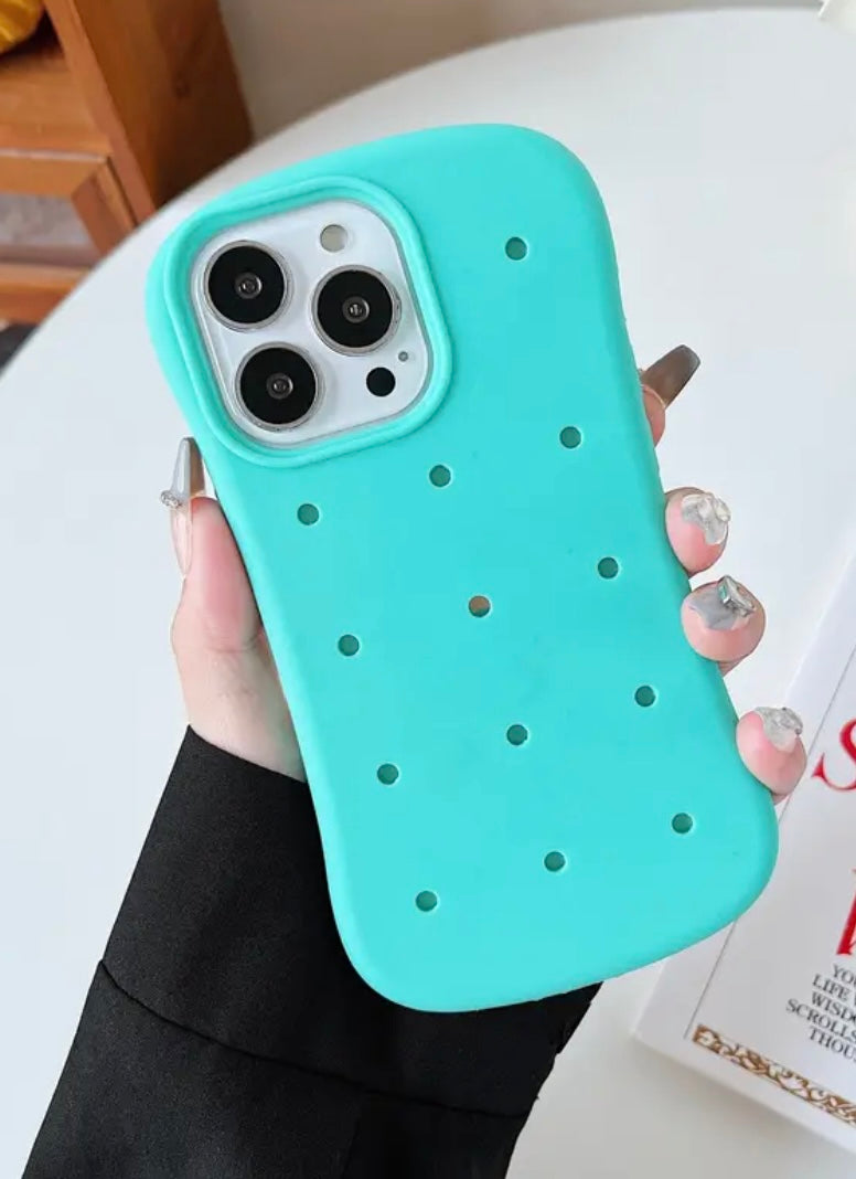 Aqua phone case