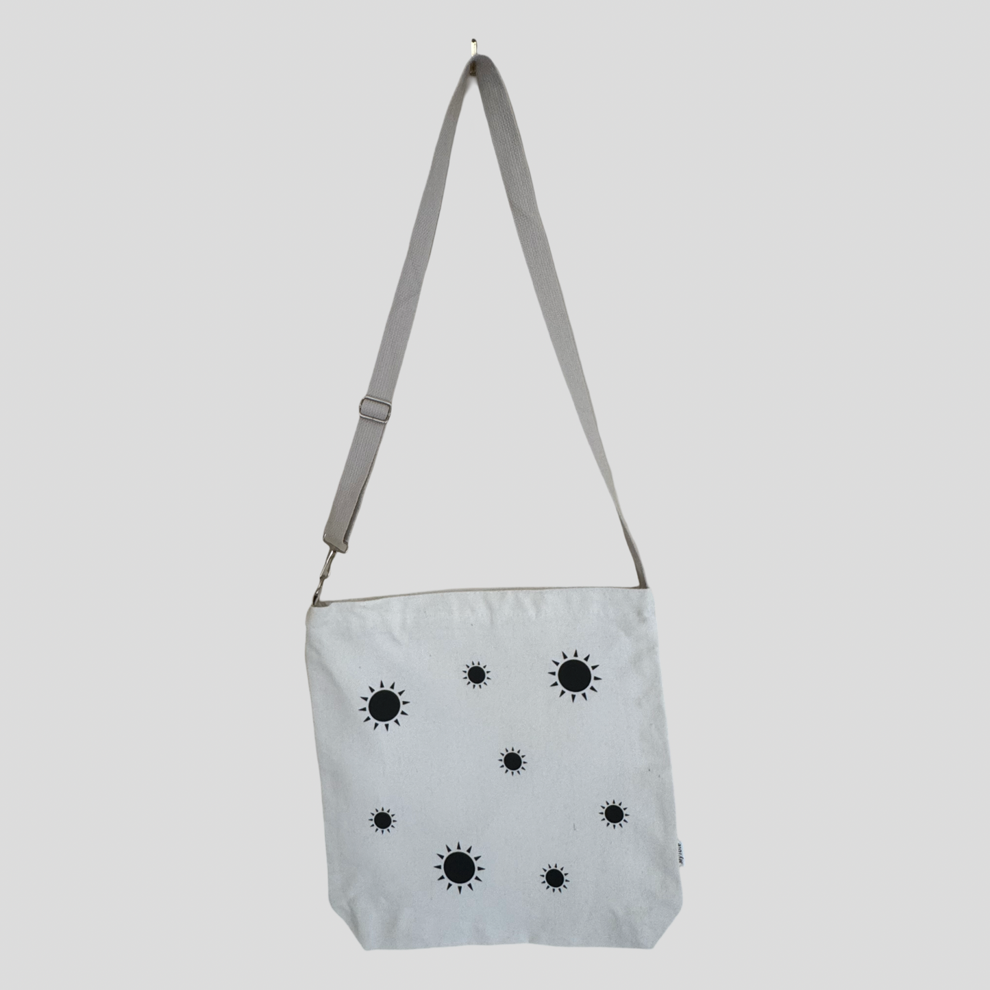 Mini sun print tote