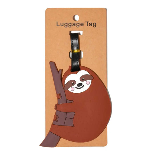 Cuddle sloth bag tag