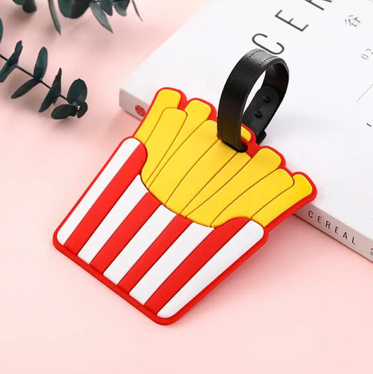 French fries bag tag