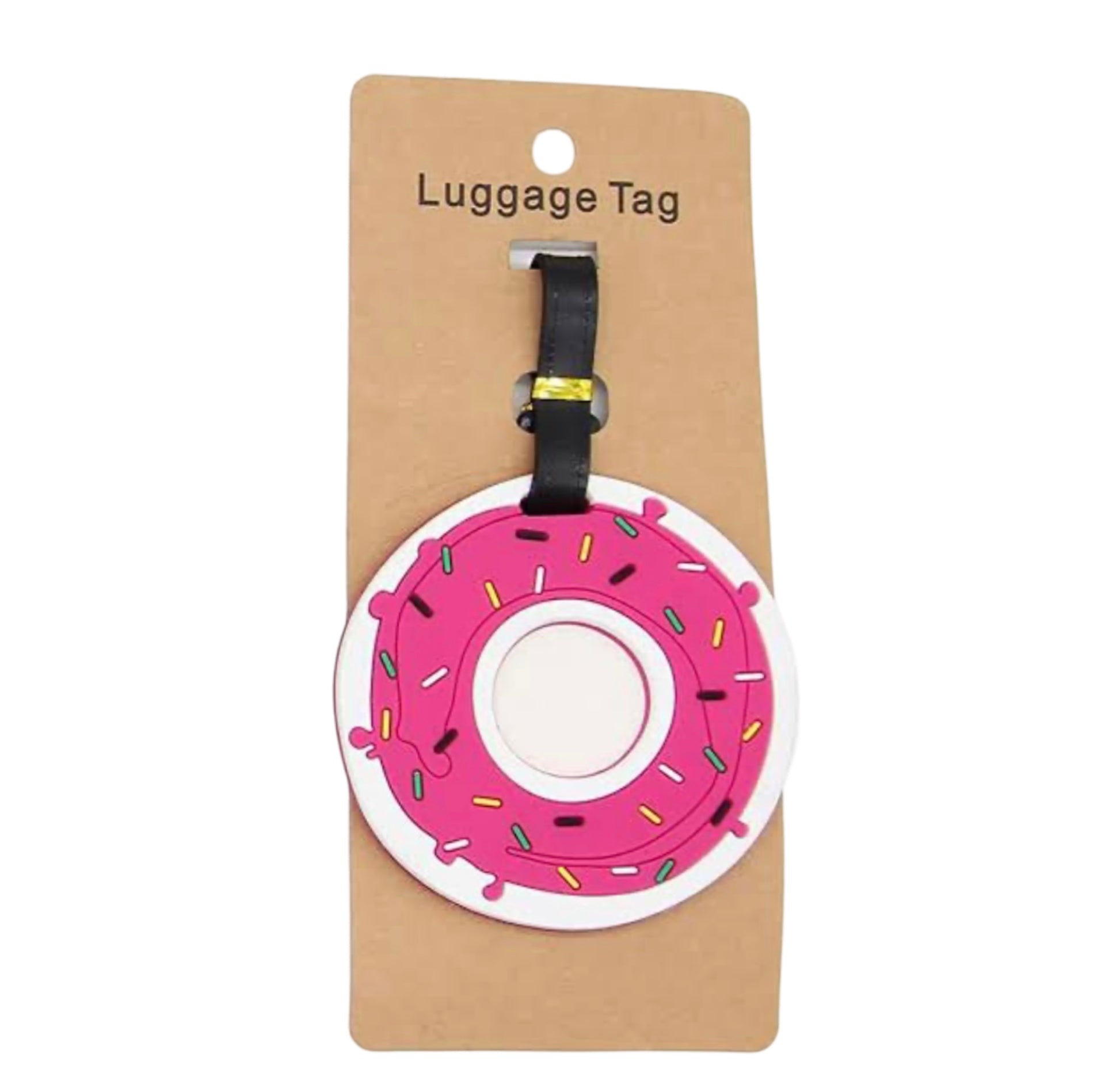 Donut bag tag 