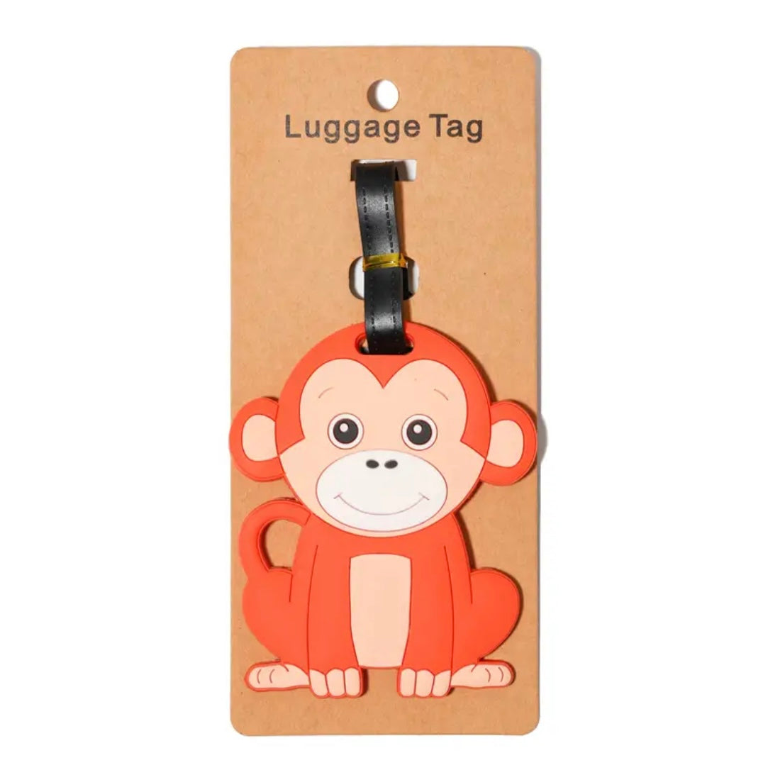 Monkey bag tag 