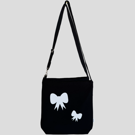 Double bow tote bag 
