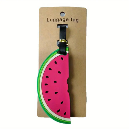 Watermelon bag tag 