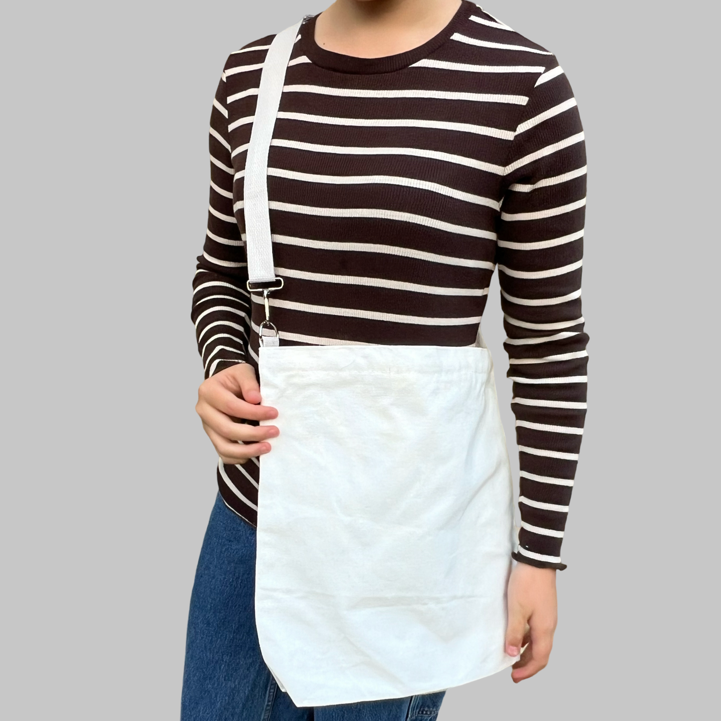 White tote bag 